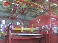 Hundegger Установка для обработки древесных плит SPM