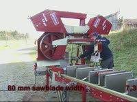 Mobilsägewerk ALPINA KE 90 von SERRA