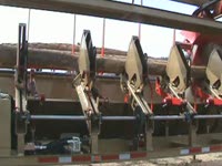 Twin-Cut Sawmill in operation bunk side