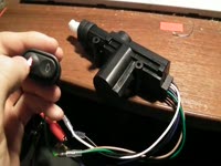 Привод для крана отопителя (ВАЗ-2110)