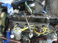 Motor Volga GAZ 24 po GO запуск двигателя