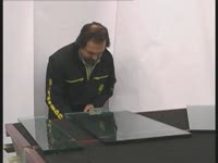 Криволинейный и "прямой" рез 19-мм стекла REV372 SR