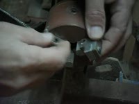 Токарный станок по дереву. (The lathe on a tree).