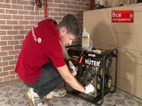 Видеоинструкция по запуску дизельной электростанции - Презентация электроинструмента 