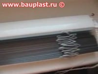 Жалюзи на окно ПВХ. Часть 4. Крепим карниз. Bauplast.ru - Презентация способов ремонта окон из пластика