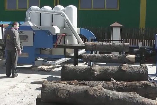 Бревнопильный станок TD-450 KBA