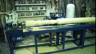 Станок токарно-фрезерный с копиром для производства витых каннелюр ТФС 1550М