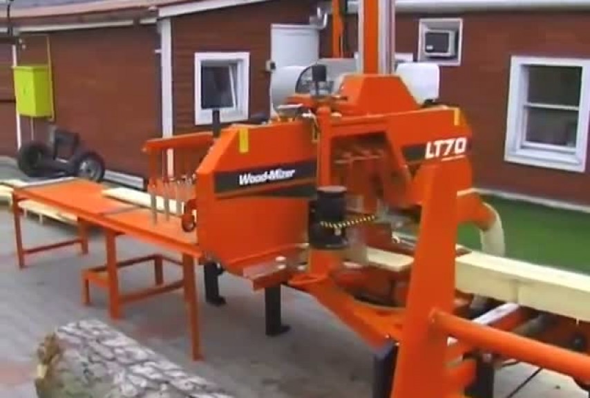 Пилорама ленточная горизонтальная LT70 Remote