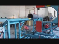 Ленточнопильный станок для резки пластиковых труб ЛС-50-800