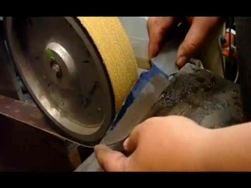 Мастер-класс по изготовлению самодельного ножа часть 4