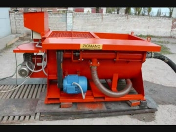Машина для приготовления и подачи полистиролбетона Zigmand