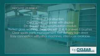 SCHRAML - topCLEAR 28 - вертикальная моечная машина для стекла