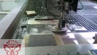 станок гидроабразивной резки W-Jet  видео 3