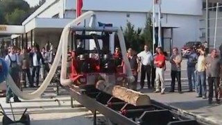 KP58 - горизонтальная дисковая пилорама StrojCAD