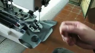 Пуговичная машина SUNSIR SS-T4. Пришивание пуговиц.