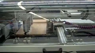 Сверлильно-присадочный станок с ЧПУ Boring System Evolution на выставке