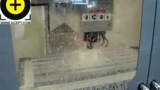 Работа фрезера с ЧПУ по металлу