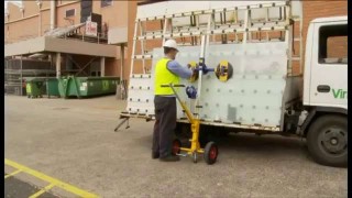 Тележка с присосками для транспортировки стекла Express