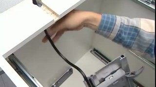 SERVO-DRIVE assembly film - Assembly of the bracket profile 3