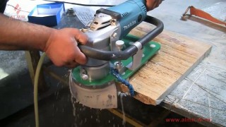 Кантофрезер MAKITA для обработки боковых поверхностей из камня