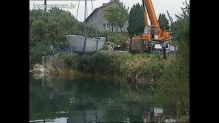 Лодка из гранита! Невероятно, каменная лодка плавает