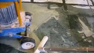 Обработка, шлифовка и полировка мраморного пола