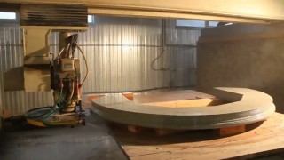 Изготовление лекальных ступеней из гранита