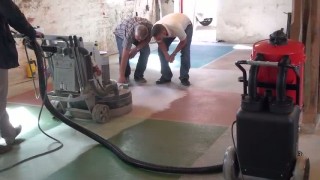 Бетонные полы - новое решение шлифовка