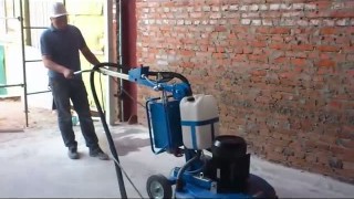 Полированный бетон, г.Бровары, Киевская обл. май 2012