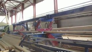 Проходной трехпильный торцовочный станок ТСП-3/4