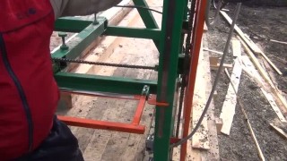 Пилорама дисковая углового пиления, поворотная.