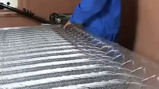 Станок рабица полуавтомат