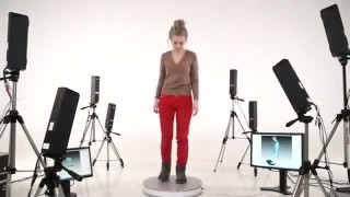 Полное сканирование тела с 3D сканером Artec