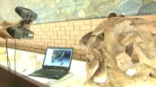 Динозавр в 3D с 3D-сканер Artec