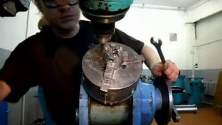 Фрезерование кулачков на полумуфте.