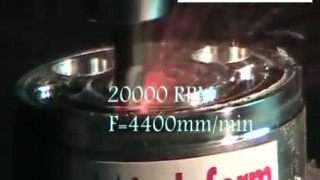 Высокоскоростное фрезерование никель хромового сплава