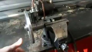 Прототип паровой машины. Второй, успешный запуск.