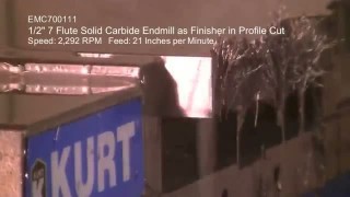 LMT Onsrud Milling Titanium - EMC700111 Finishing Endmill