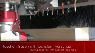 ЧПУ угловая головка для работы с критическими и облицовочными поверхностями (до 36.000 об/мин).