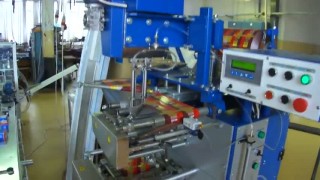 Работа четырехшовной машины