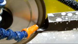 Заточка фасонного резца на универсальном 4-х осевом ЧПУ заточном станке FSM-CNC Kaindl (Германия)