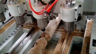 4 шпинделя токарный гравировальный станок