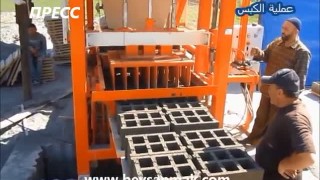 СТАНОК ДЛЯ ПРОИЗВОДСТВА ШЛАКОБЛОКОВ