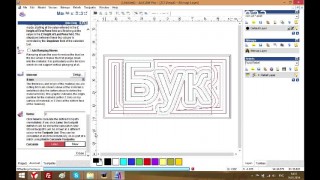 Работа с арткам для настройки фрезерно- гравировального  станка