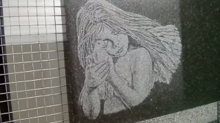 лазерный станок гравировка на камне  с ЧПУ www.777.lg.ua