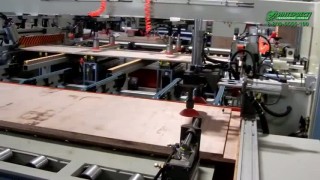 автоматическое принимающее устройство для многоблочного сверлильно-присадочного станка