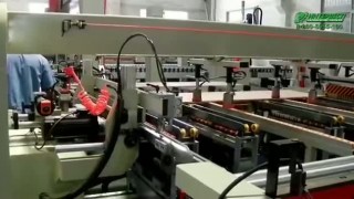 Автоматические подающее и принимающее устройства для многоблочного сверлильноприсадочного станка