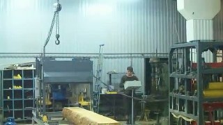 Дисковая горизонтальная пилорама "Беркут" - ВудМаш