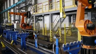 Промышленные роботы-манипуляторы KUKA.