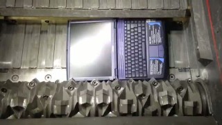 Шредер промышленный Weima против Sony Vaio